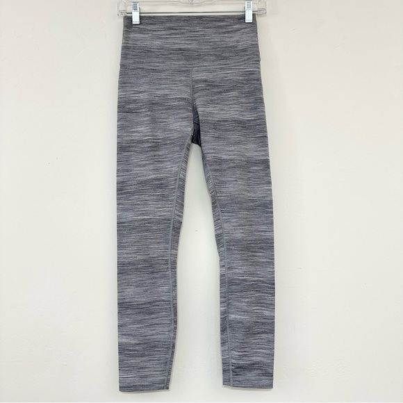 Lululemon Heathered Gray Leggings - Picture 4 of 9
